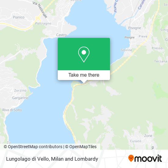 Lungolago di Vello map
