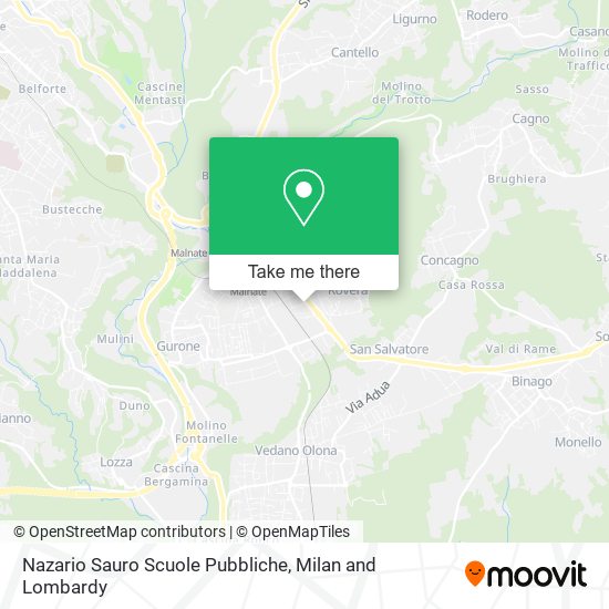 Nazario Sauro Scuole Pubbliche map