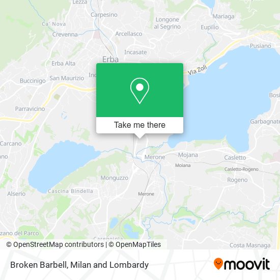 Broken Barbell map