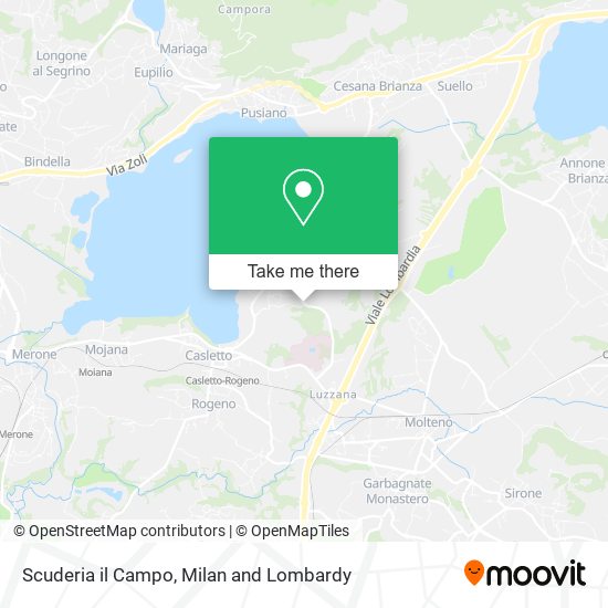 Scuderia il Campo map