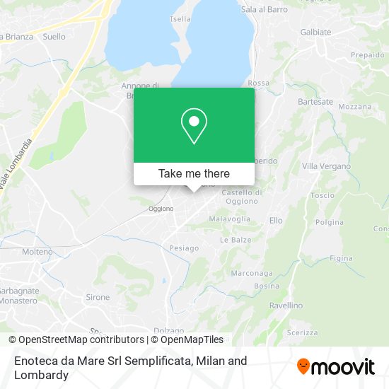 Enoteca da Mare Srl Semplificata map