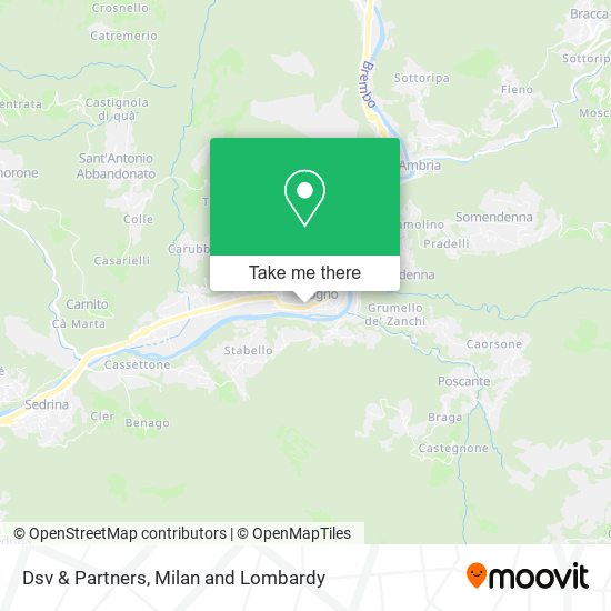 Dsv & Partners map
