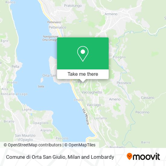 Comune di Orta San Giulio map