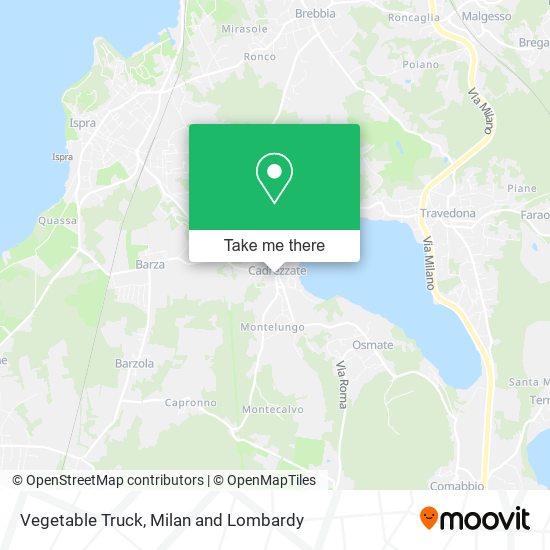 Vegetable Truck map