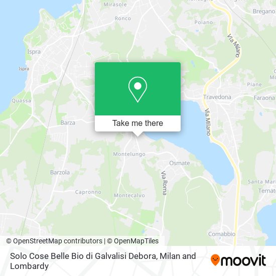 Solo Cose Belle Bio di Galvalisi Debora map