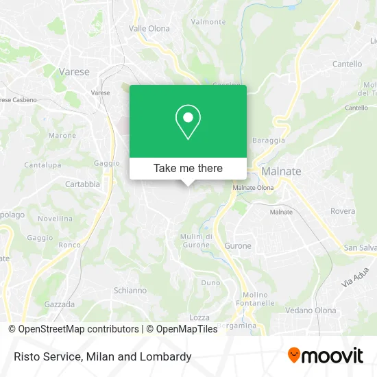 Risto Service map