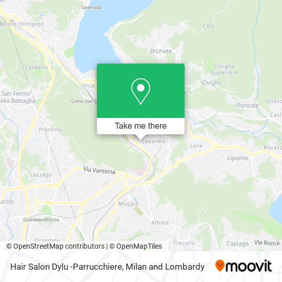 Hair Salon Dylu -Parrucchiere map