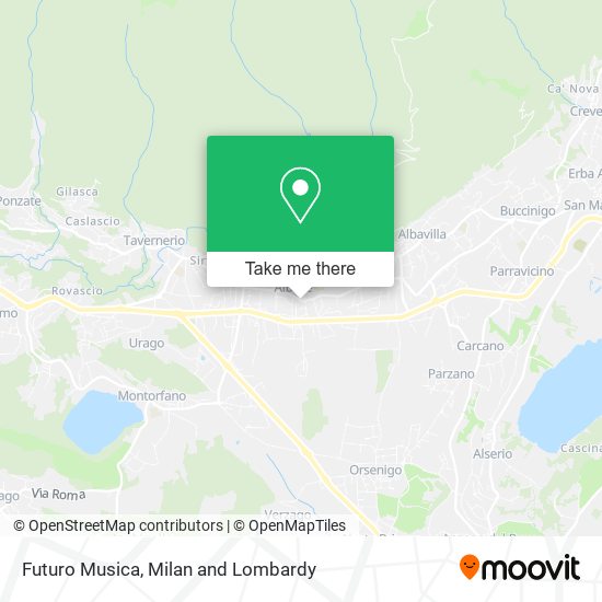 Futuro Musica map