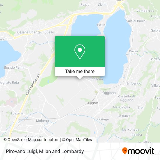 Pirovano Luigi map
