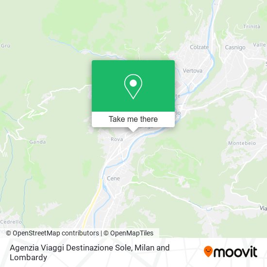 Agenzia Viaggi Destinazione Sole map