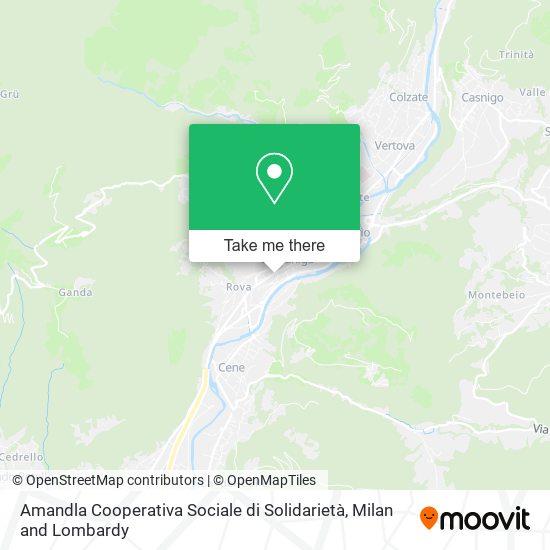Amandla Cooperativa Sociale di Solidarietà map