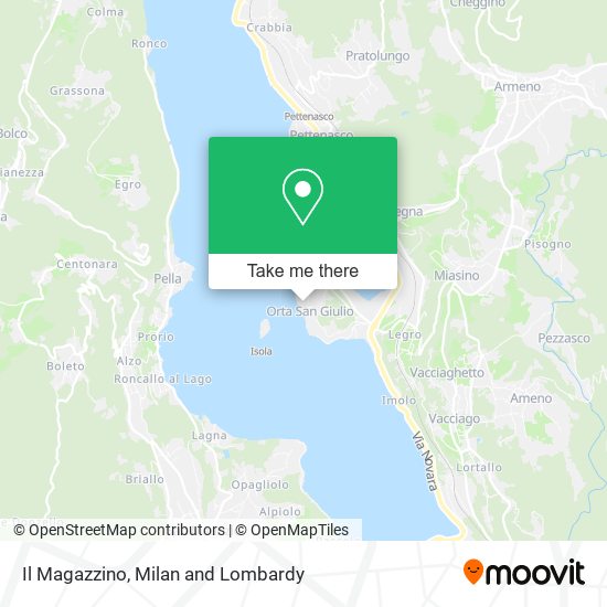 Il Magazzino map