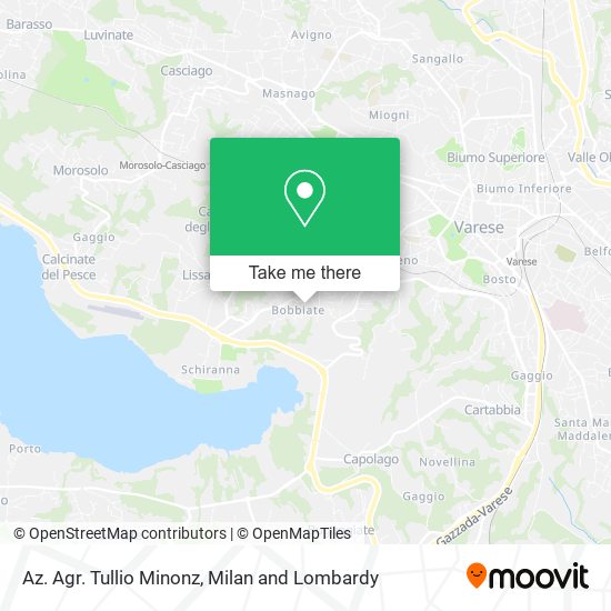 Az. Agr. Tullio Minonz map