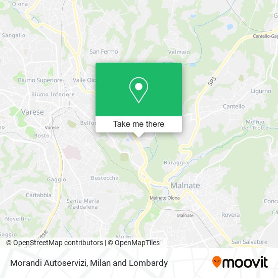 Morandi Autoservizi map