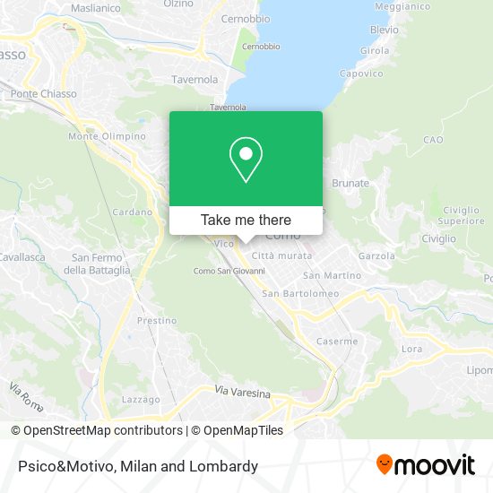 Psico&Motivo map
