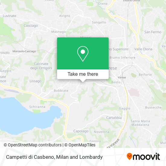 Campetti di Casbeno map