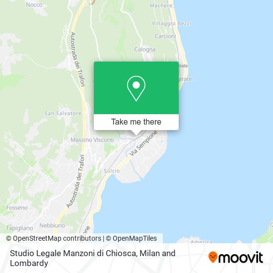 Studio Legale Manzoni di Chiosca map