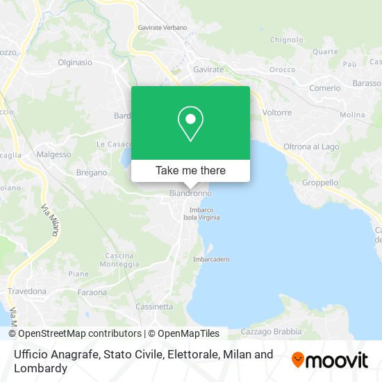 Ufficio Anagrafe, Stato Civile, Elettorale map