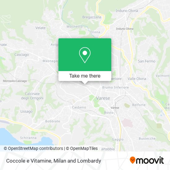 Coccole e Vitamine map