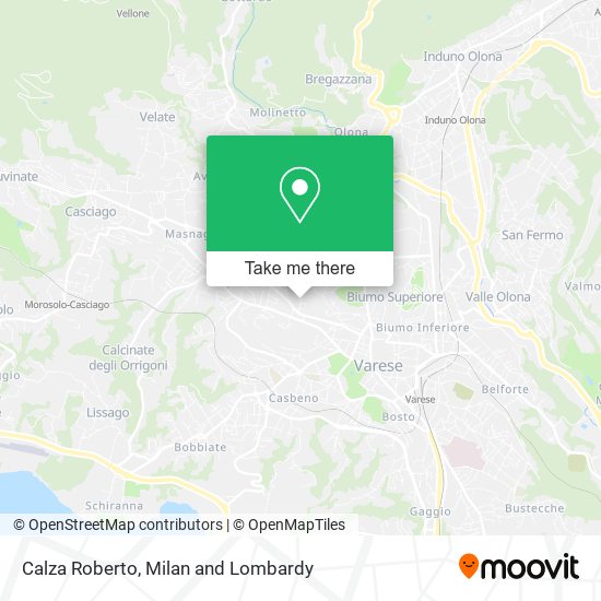 Calza Roberto map