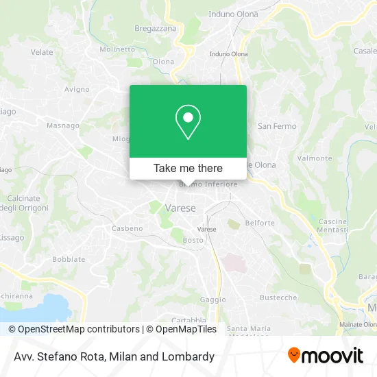 Avv. Stefano Rota map