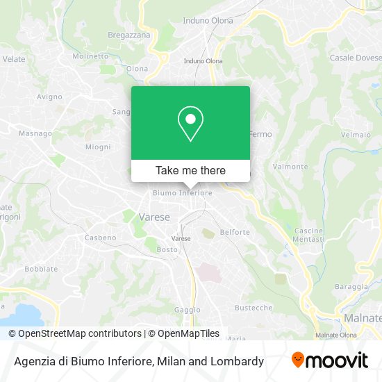 Agenzia di Biumo Inferiore map