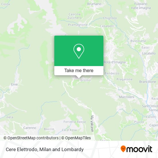 Cere Elettrodo map