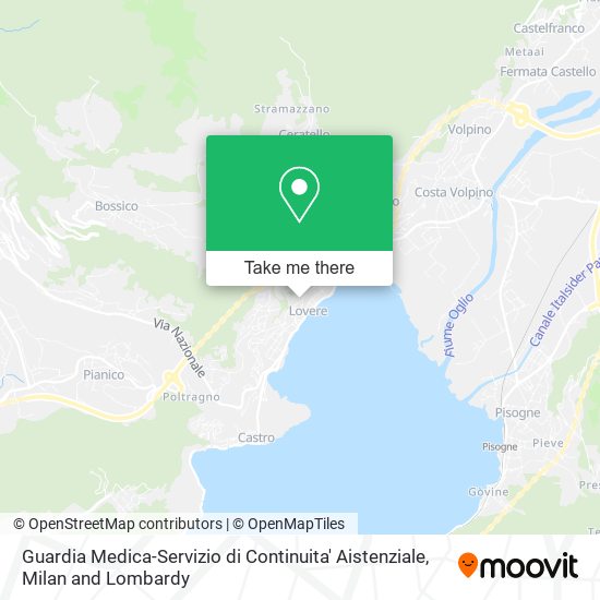 Guardia Medica-Servizio di Continuita' Aistenziale map