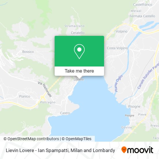 Lievin Lovere - Ian Spampatti map