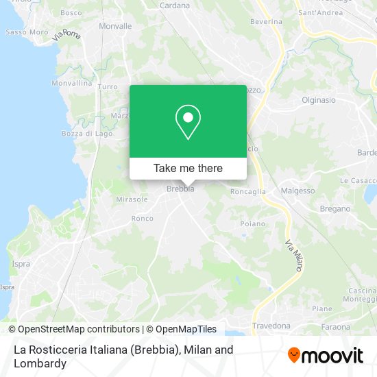 La Rosticceria Italiana (Brebbia) map