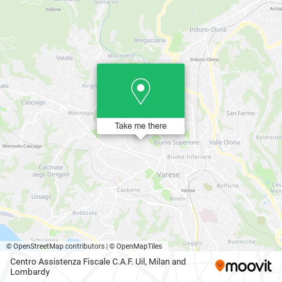 Centro Assistenza Fiscale C.A.F. Uil map