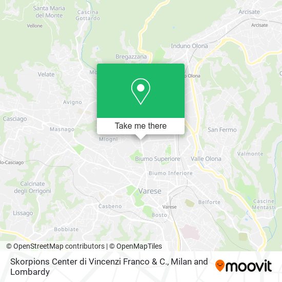 Skorpions Center di Vincenzi Franco & C. map