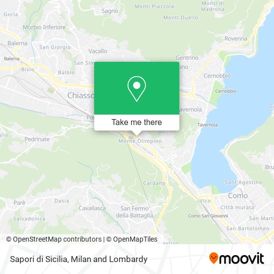 Sapori di Sicilia map