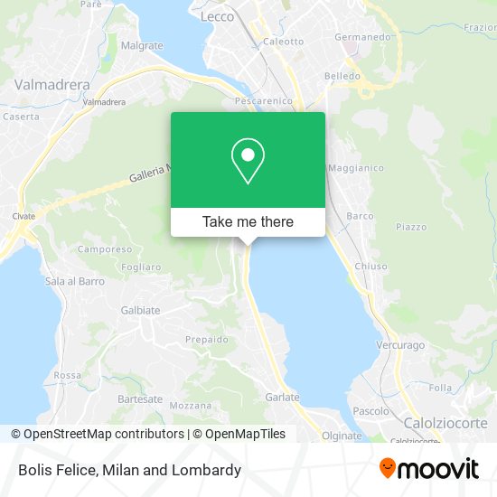 Bolis Felice map