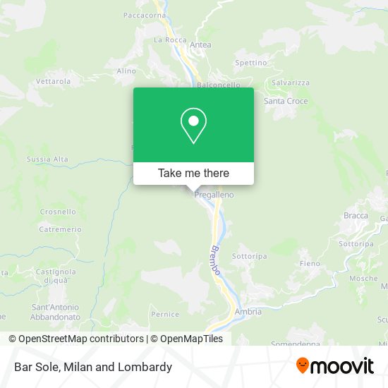 Bar Sole map