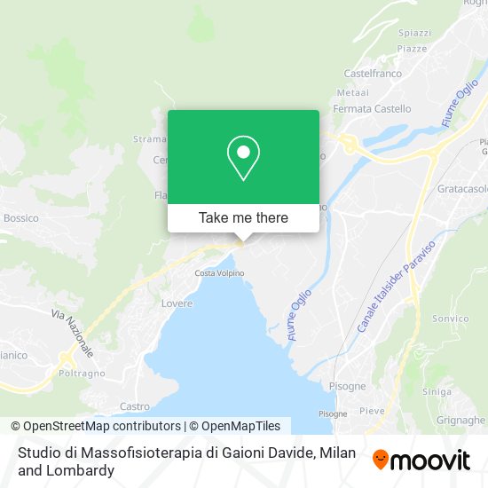 Studio di Massofisioterapia di Gaioni Davide map