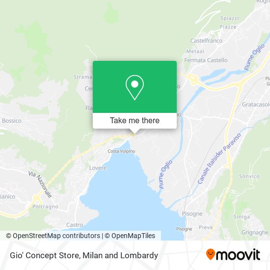 Gio' Concept Store map