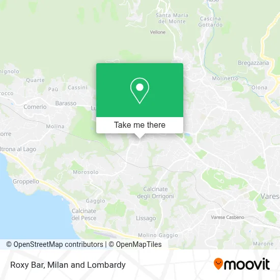 Roxy Bar map