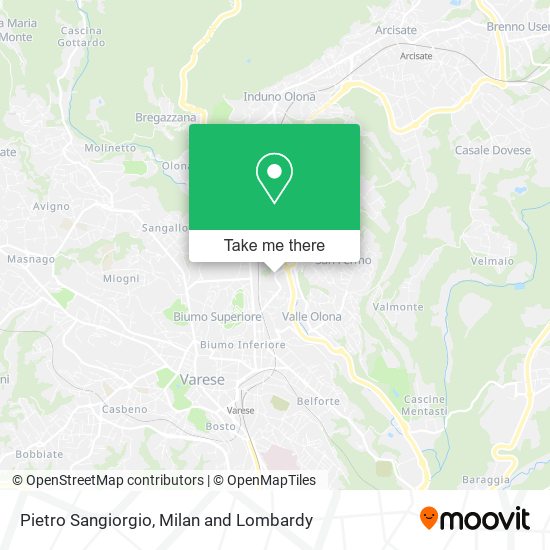 Pietro Sangiorgio map