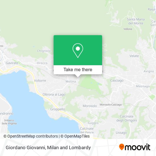 Giordano Giovanni map