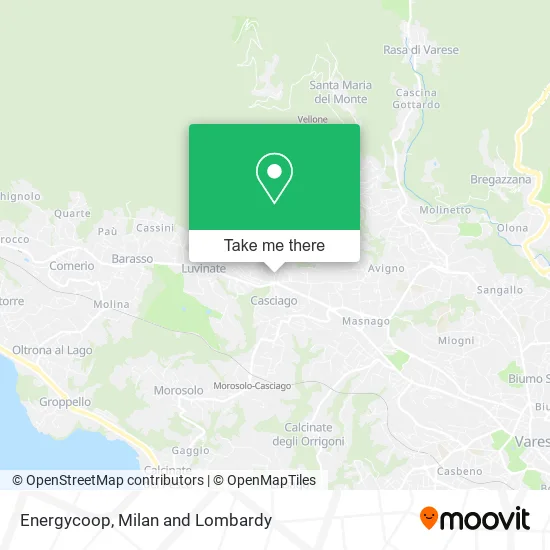 Energycoop map