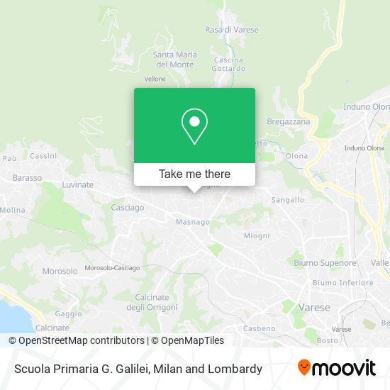 Scuola Primaria G. Galilei map