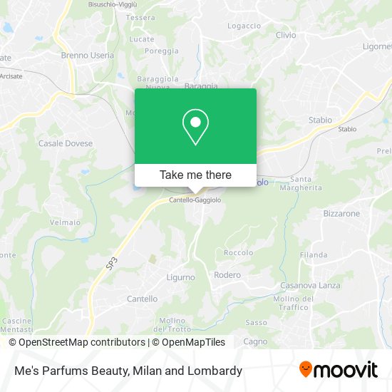 Me's Parfums Beauty map