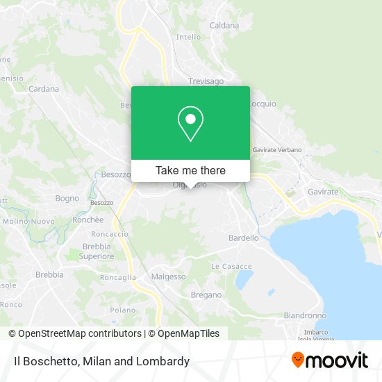 Il Boschetto map