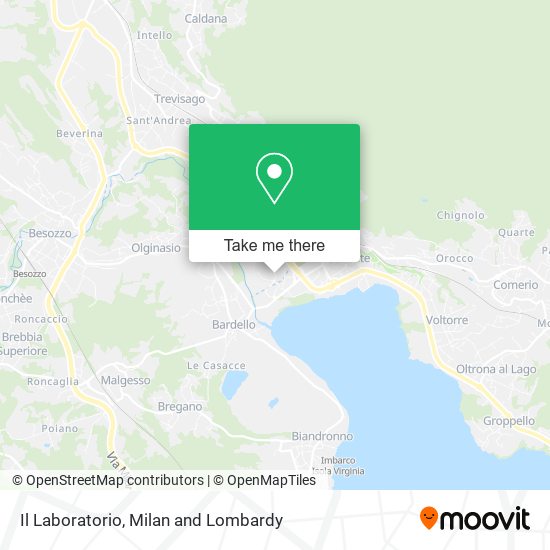 Il Laboratorio map
