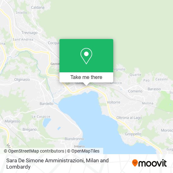 Sara De Simone Amministrazioni map