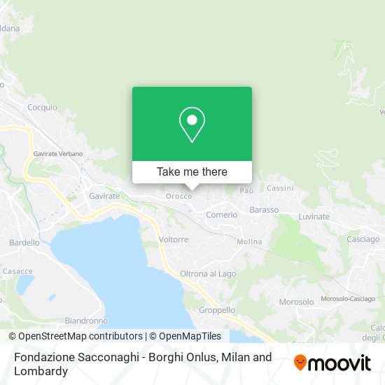 Fondazione Sacconaghi - Borghi Onlus map