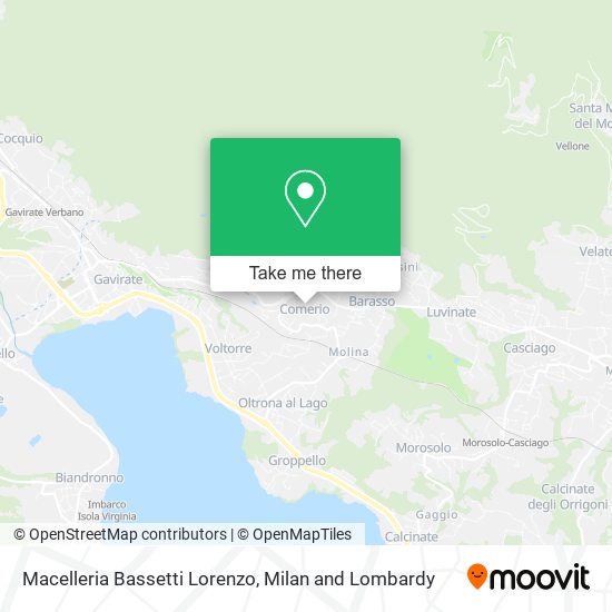 Macelleria Bassetti Lorenzo map