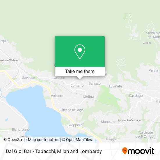 Dal Gioi Bar - Tabacchi map