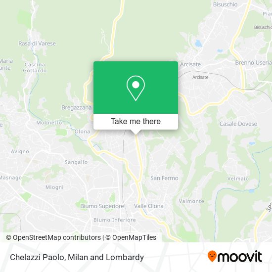 Chelazzi Paolo map